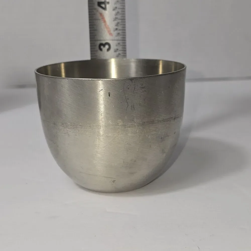 5 Vintage Stieff Pewter Jefferson Cups Authentic Reproduction P50
